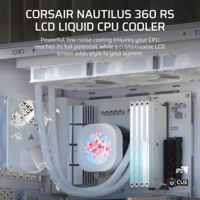 CORSAIR NAUTILUS 360 RS LCD Folyadékhűtés