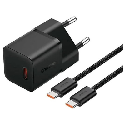 Baseus GaN5 Mini 20W Töltő + Kábel