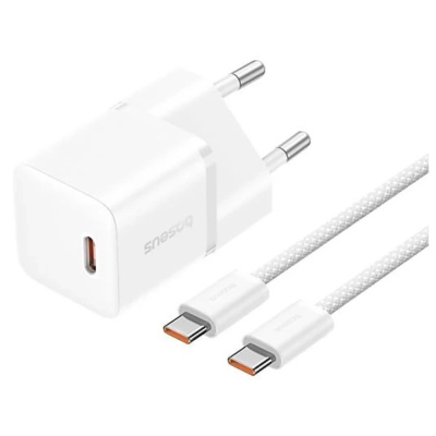 Baseus GaN5 Mini 20W Gyorstöltő szett