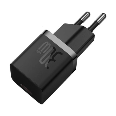 Baseus GaN5 Mini 30W Töltő + Kábel