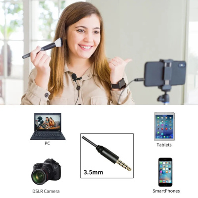 BOYA BY-M1 Pro II Csíptetős Mikrofon