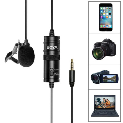 BOYA BY-M1 Pro II Csíptetős Mikrofon