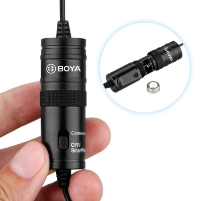 BOYA BY-M1 Pro II Csíptetős Mikrofon