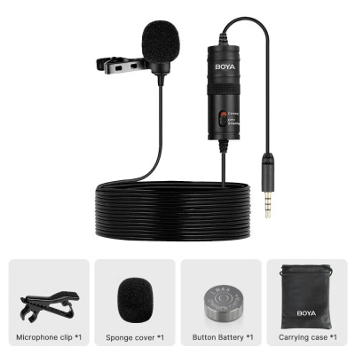 BOYA BY-M1 Pro II Csíptetős Mikrofon