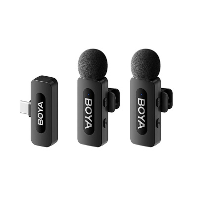 BOYA BY-V20 V2.0 Vezeték nélküli Mikrofon