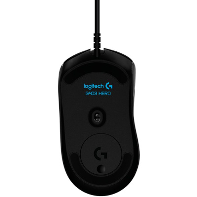 Logitech G403 HERO - Fekete Gamer Egér