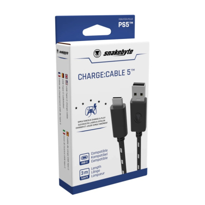 Snakebyte PS5 USB Töltőkábel 3m