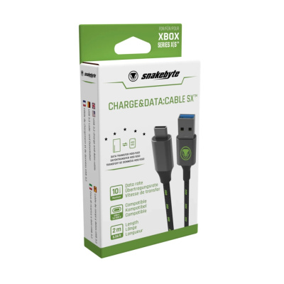 Snakebyte Charge & Data: Cable SX 2m