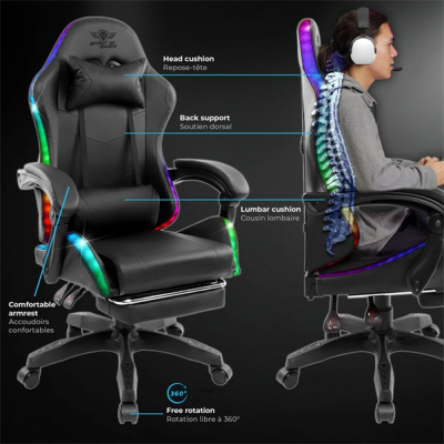 Spirit of Gamer Sirius RGB Gamer Szék