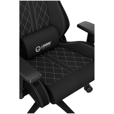 LORGAR CHA41 Gamer szék fekete-fehér