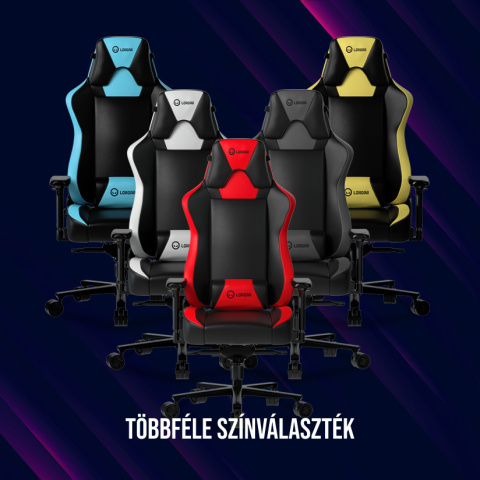LORGAR Base 311 Gamer Szék fekete-kék