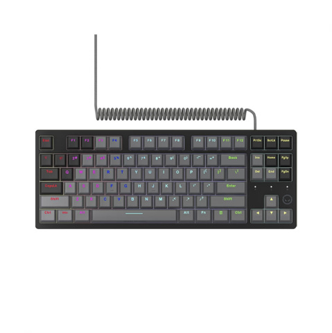 LORGAR Azar 514 TKL vezetékes mechanikus billentyűzet, RGB világítás, angol kiosztás, fekete