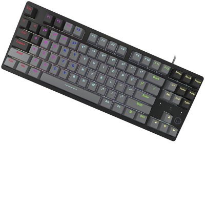 LORGAR Azar 514 TKL vezetékes mechanikus billentyűzet, RGB világítás, angol kiosztás, fekete