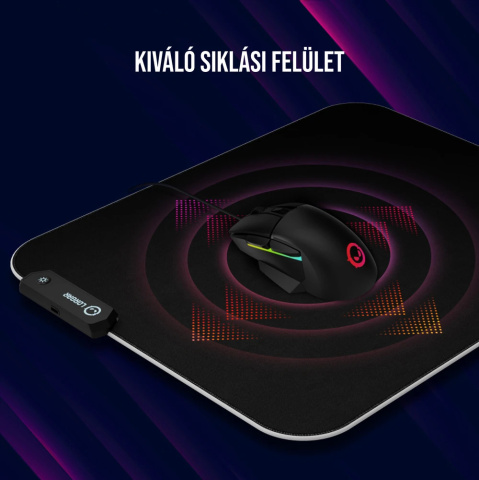 LORGAR Steller 913 egérpad fekete