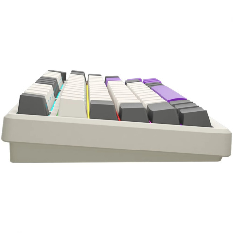 LORGAR KBP7075W Vezeték Nélküli Gamer Billetnyűzet - Bézs