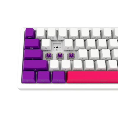 LORGAR KBP70MW, Vezetéknélküli 65% Mechanikus Gamer Pro Billentyűzet Bézs