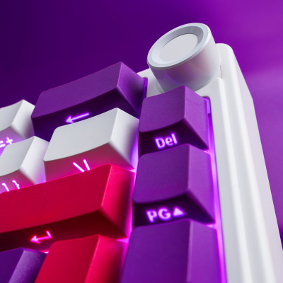 LORGAR KBP70MW, Vezetéknélküli 65% Mechanikus Gamer Pro Billentyűzet Bézs