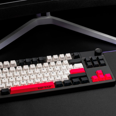 LORGAR KBP70 TKL vezeték nélküli billentyűzet, RGB világítás, angol kiosztás, fekete