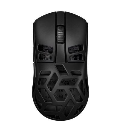 LORGAR MSE90W Tri-Mode Gamer Egér - Fekete
