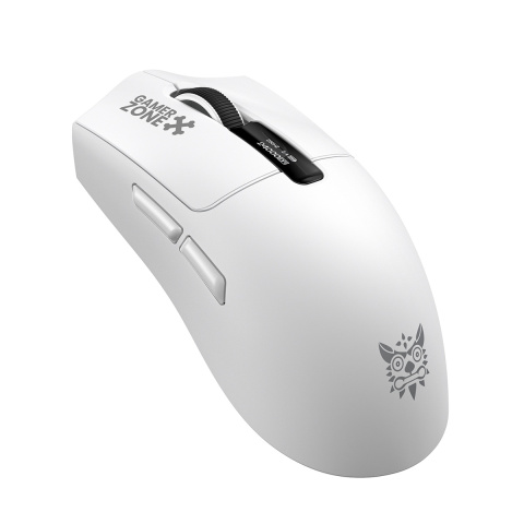 Onikuma DM10 Tri-Mode Vezeték Nélküli Gamer Egér + Dokkoló - Fehér