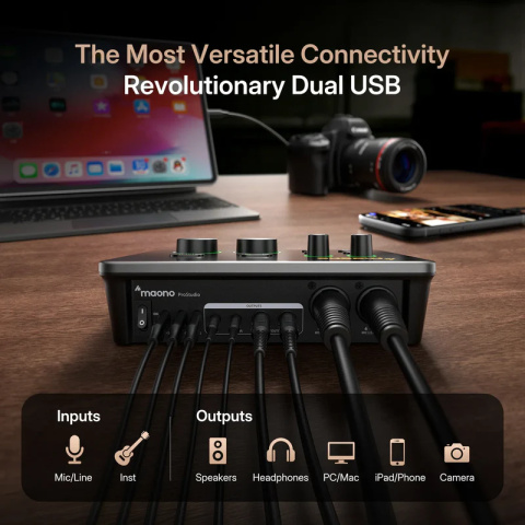 MAONO P2 USB Hybrid Audio Interface