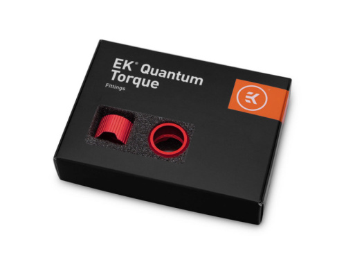 EK-Quantum Torque Kompressziós Gyűrű 6-Pack - Piros