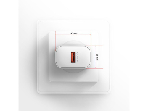 Axagon ACU-QC18W Hálózati Töltő