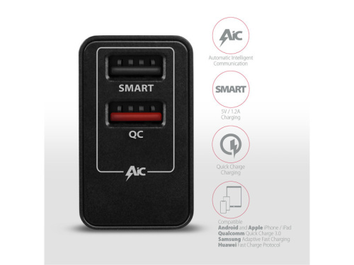 Axagon ACU-QS24 Hálózati Töltő