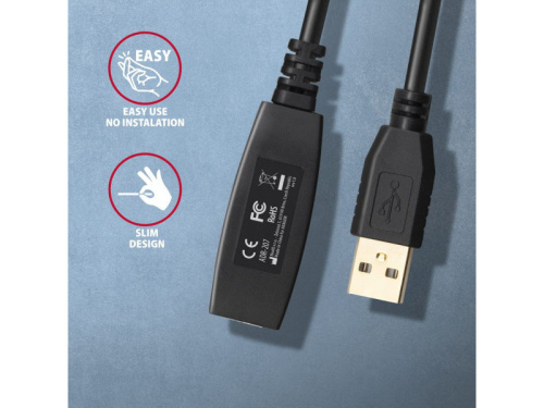 Axagon ADR-207 USB Hosszabbító 7.5m