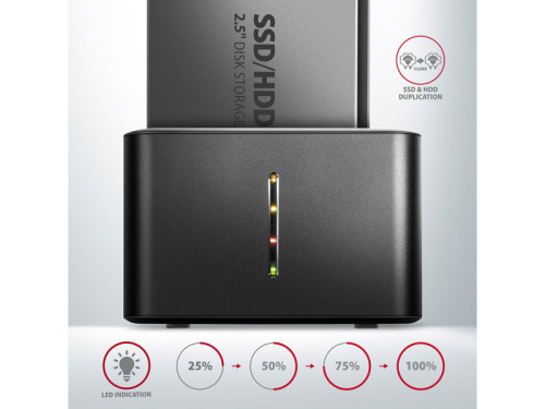 Axagon ADSA-D25 HDD/SSD Dokkoló