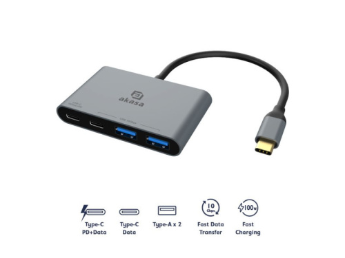 Akasa USB-C 4-in-1 Hub