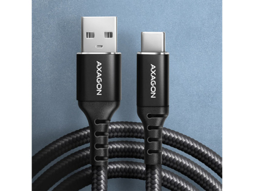 Axagon BUCM-AM20AB USB-C kábel 2m