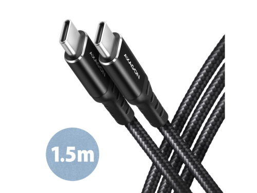 Axagon BUCM-CM15AB USB-C Kábel 1.5m