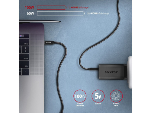 Axagon SPEED+ USB-C Kábel
