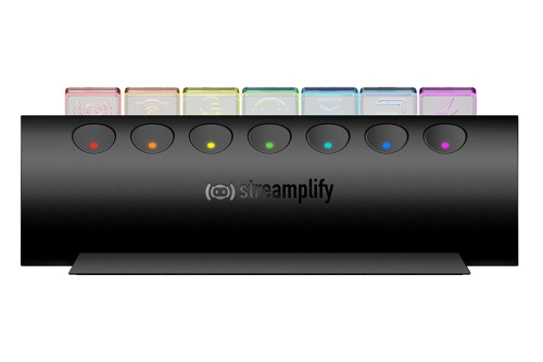 Streamplify CTRL 7 Slot RGB 12V - USB HUB - Fekete