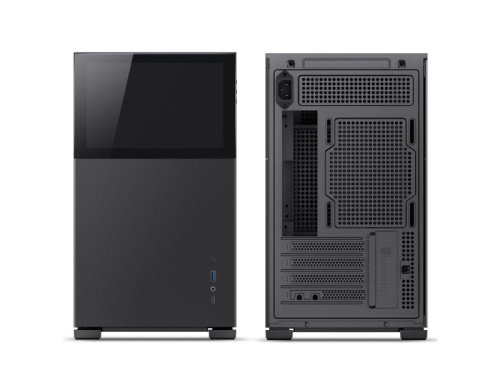Jonsbo D31 STD Kijelzős mATX Ház - Fekete