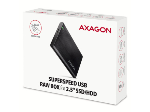 Axagon EE25-A6M Külső Ház