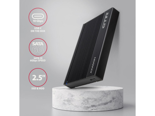 Axagon EE25-GTR HDD/SSD Ház