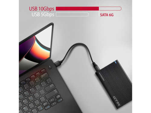 Axagon EE25-GTR HDD/SSD Ház