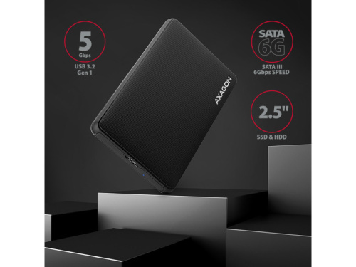 Axagon EE25-SL Külső HDD/SSD ház
