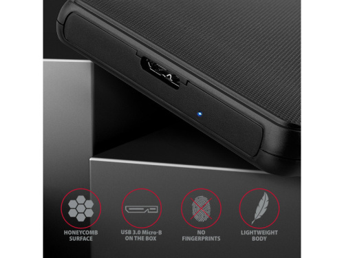 Axagon EE25-SL Külső HDD/SSD ház