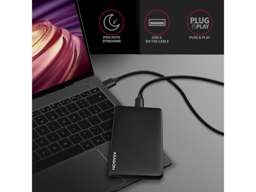 Axagon EE25-SL Külső HDD/SSD ház