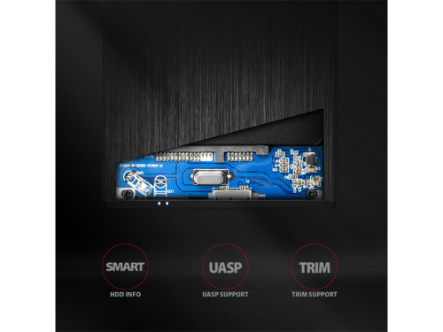 Axagon EE25-XA6 Külső HDD/SSD ház