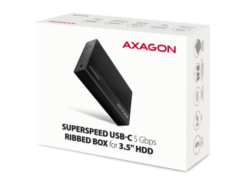 Axagon EE35-GTR HDD Ház
