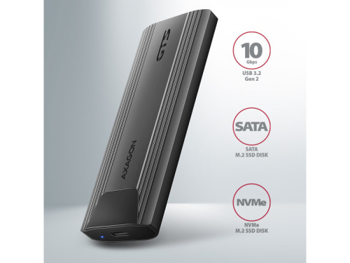 Axagon EEM2-GTS2 SSD ház