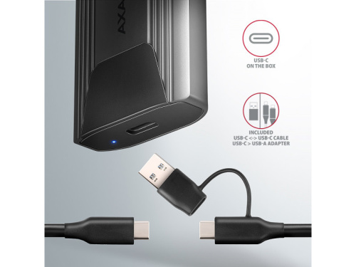 Axagon EEM2-GTS2 SSD ház