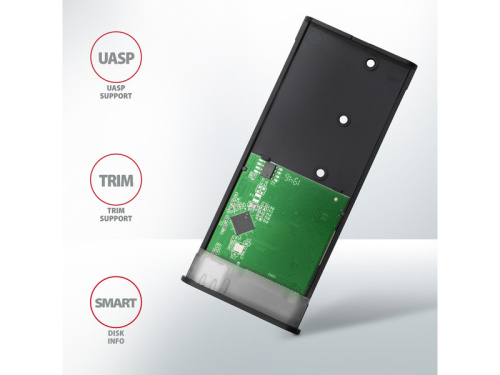 Axagon EEM2-SBC SSD ház
