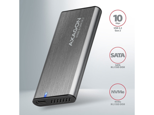 Axagon EEM2-SG2 SSD ház
