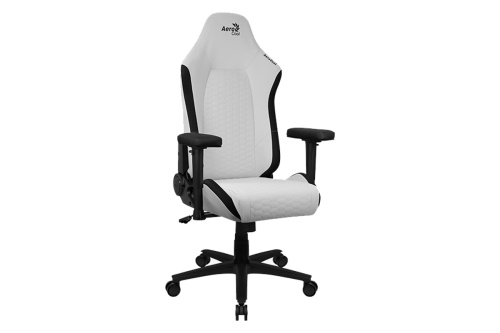 Aerocool CROWN Leatherette - Moonstone White - Fehér - Gamer Szék