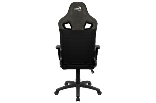 Aerocool EARL AeroSuede Iron Black - Fekete - Gamer Szék